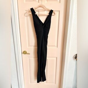 Black fabletics jumpsuit